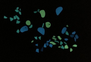 glow in the dark marbles